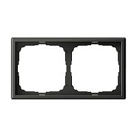 Рамка универсальная Systeme Electric ArtGallery 2-м. базальт картинка